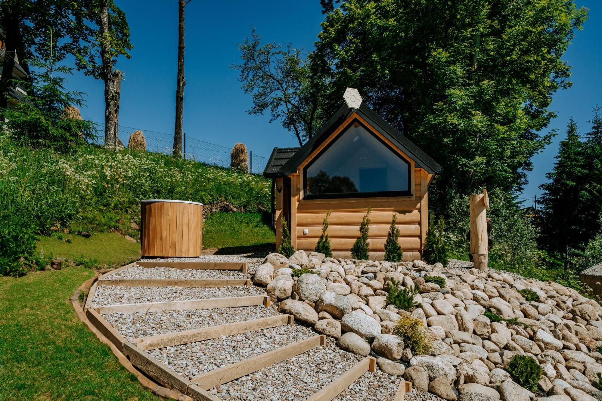 Jurta Na Wypasie - Luksusowy Namiot Z Widokiem Na Gory - Jacuzzi, Sauna, Split Ac, Private, Star View Zakopane Ngoại thất bức ảnh