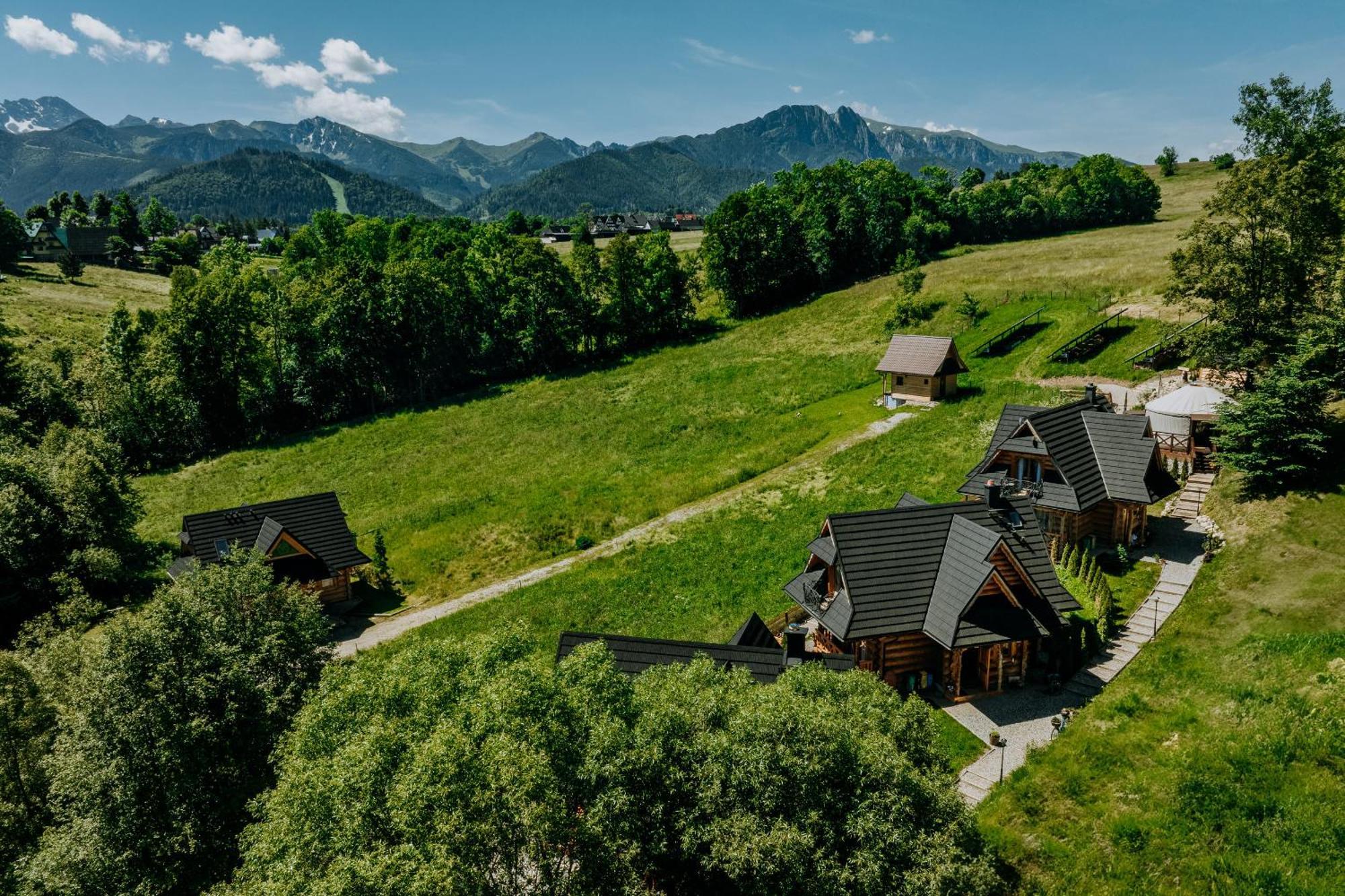 Jurta Na Wypasie - Luksusowy Namiot Z Widokiem Na Gory - Jacuzzi, Sauna, Split Ac, Private, Star View Zakopane Ngoại thất bức ảnh