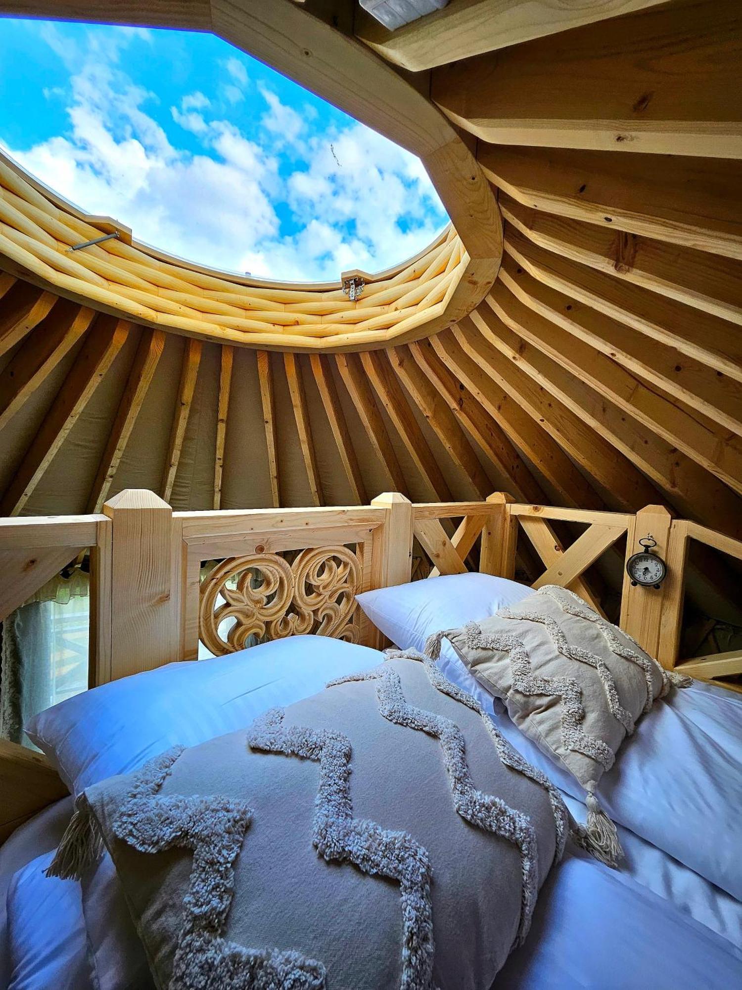 Jurta Na Wypasie - Luksusowy Namiot Z Widokiem Na Gory - Jacuzzi, Sauna, Split Ac, Private, Star View Zakopane Ngoại thất bức ảnh